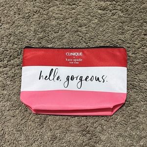 NWOT Kate Spade x Clinique Collab Makeup bag